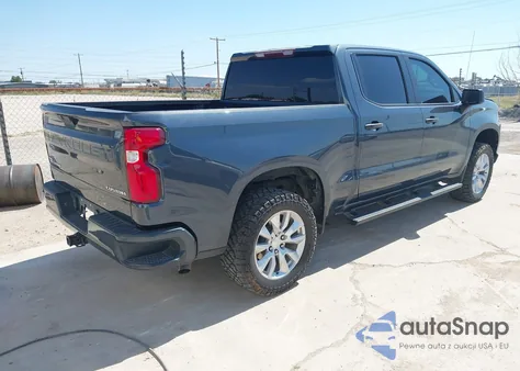 2021 Chevrolet Silverado 1500 2Wd Short Bed Custom from USA, damaged, VIN 1GCPWBEK4MZ295981